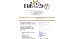 Desktop Screenshot of europa-magazin.ch